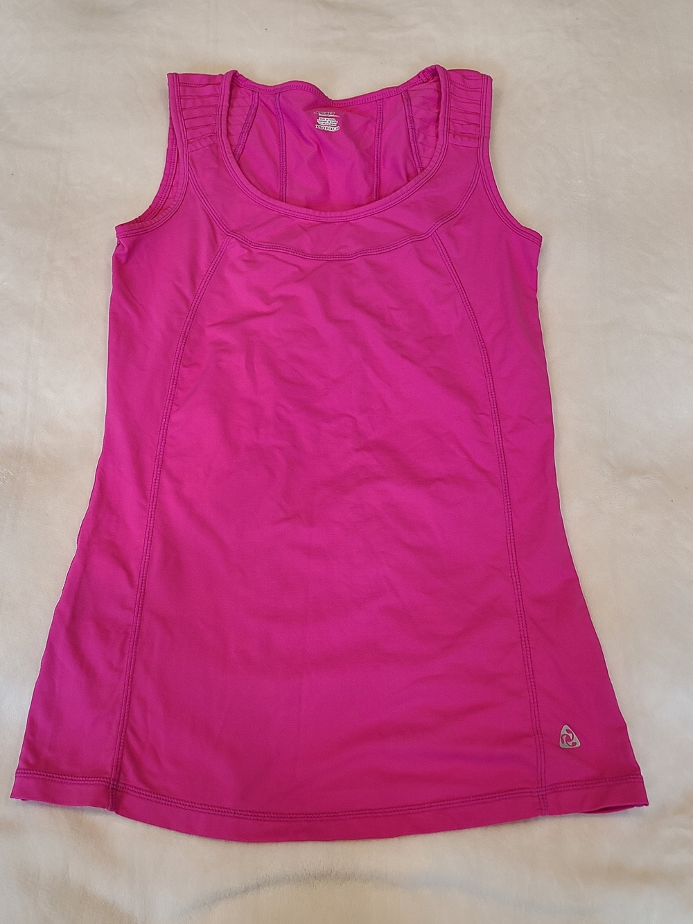 Jockey Bright Pink Scoop Neck Athletic Tank